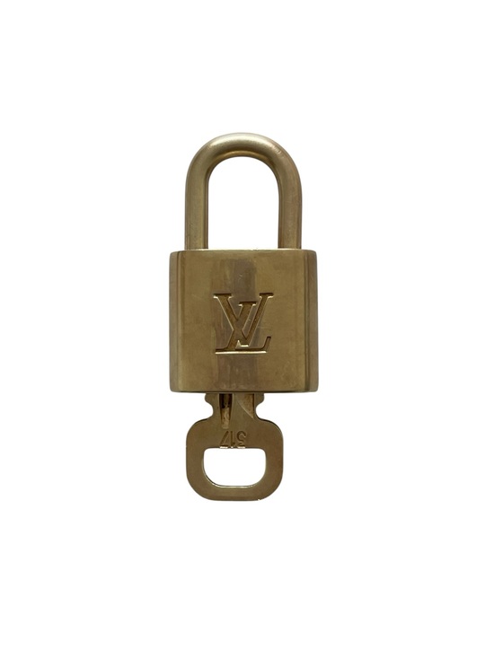 Louis Vuitton Accessories - Louis Vuitton Brass Padlock & Key #317